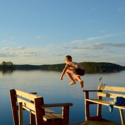 Järvi ja poika